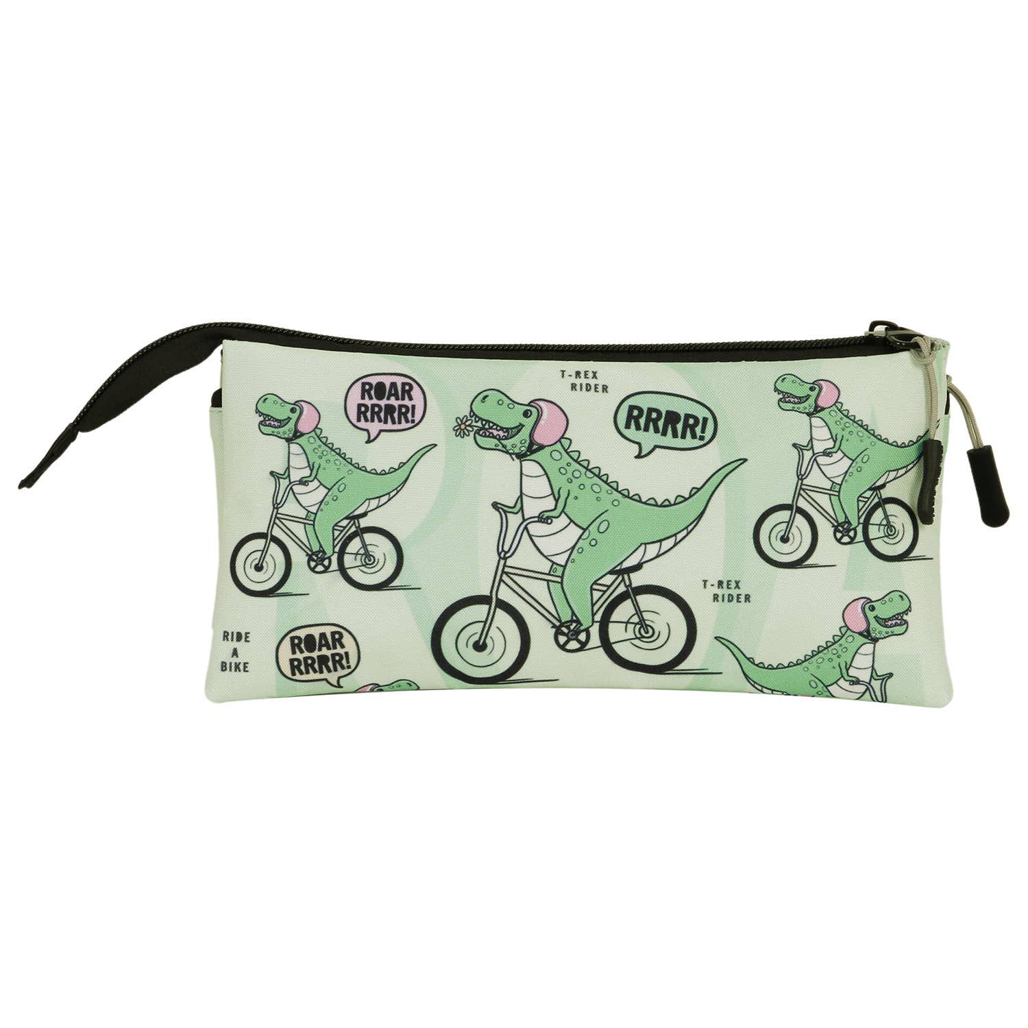 Trousse Triple FAN 2.0 Oh My Pop! « Dinorrr » – Vert