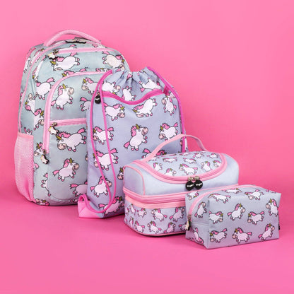 Trousse scolaire ou de maquillage Chubby licorne