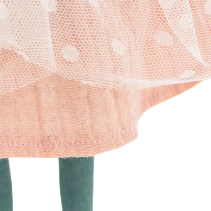 Plüschtier aus Baumwolle, Fiona der angezogene Frosch – 29 cm – ab 0 Jahren