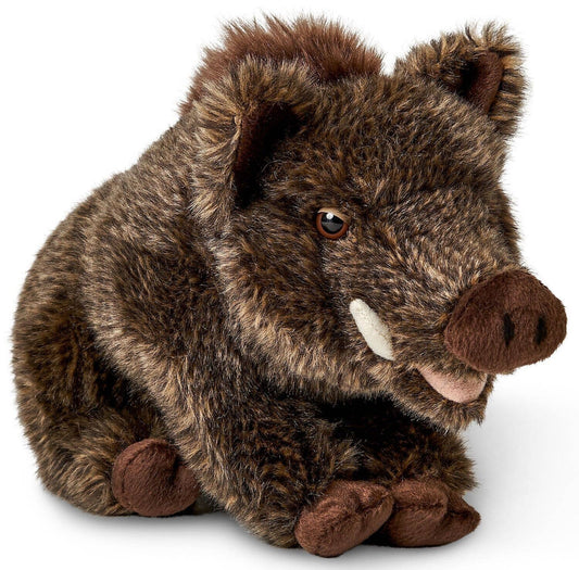 Plüsch-Wildschwein, sitzend