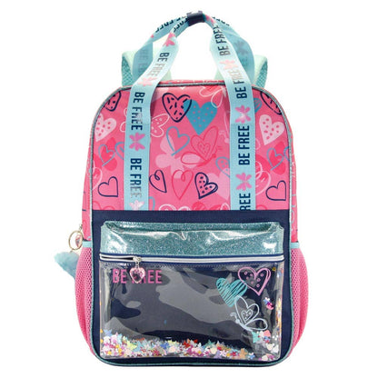 Sac à Dos Glitter Oh My Pop! « Be Free » – Rose