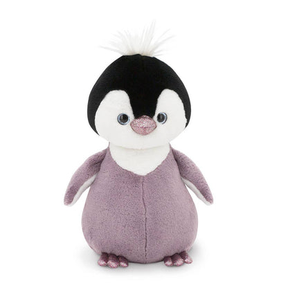 Flauschiges Pinguin-Plüschtier, lila, 35 cm, ab 0 Jahren