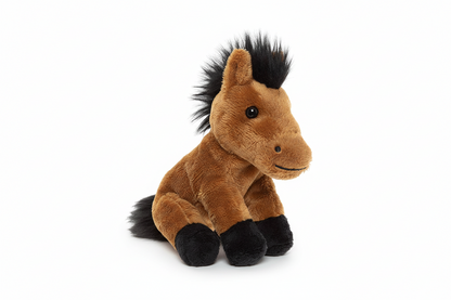 Cuddle Cub Brown Horse Plush Toy