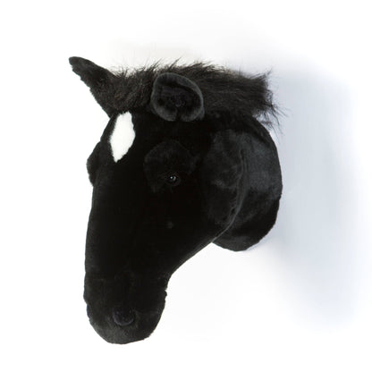Décoration Murale Peluche Pierre le Cheval Noir