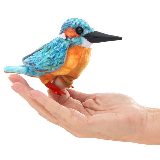 Mini-Eisvogel-Fingerpuppe