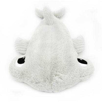 Peluche Ptipotos Maman et Bébé Requin Marteau - Gris Clair