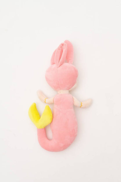 Lana Meerjungfrauenpuppe aus Stoff – Rosa