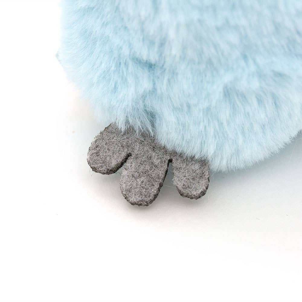 Whozie-Plüschanhänger mit Schleife, 8 cm