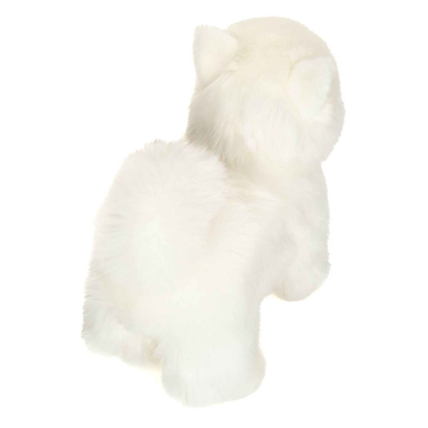 Standing White Spitz Plush