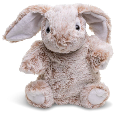 Marionnette à main lapin beige Uni Toys