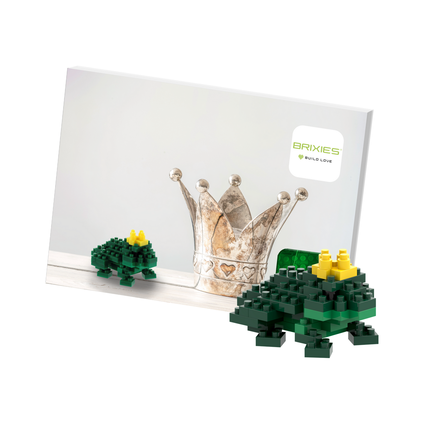 Postkarte BRIXIES Froschkönig