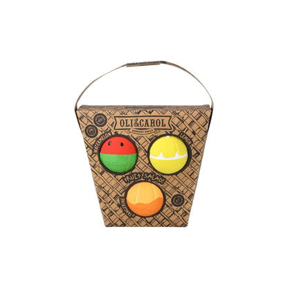 Salade de fruits – Balles sensorielles bébé