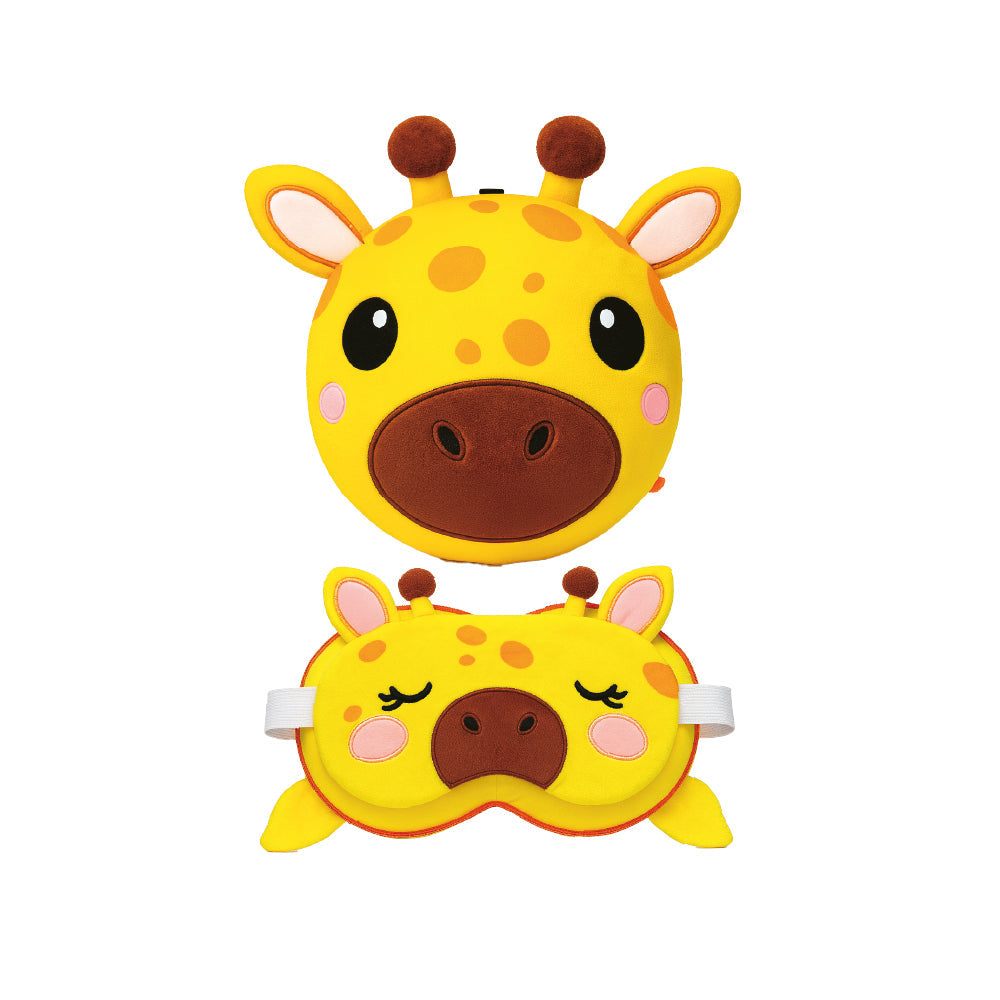 Travel pillow Zoo Sleep mask Zoo Nap Giraffe