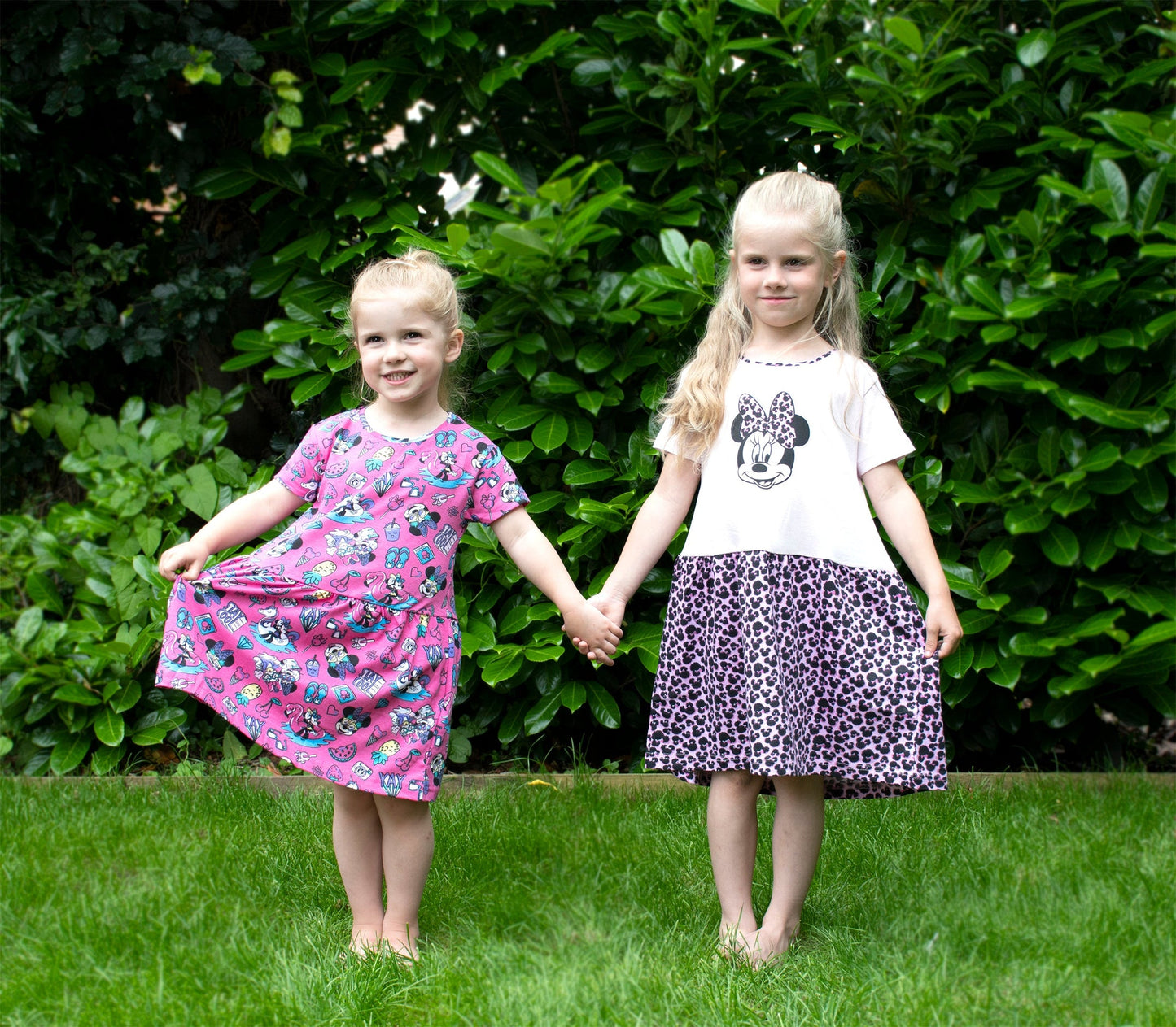 Disney Minnie Mouse Dress – rose Leopard