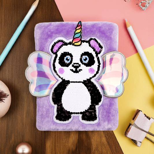 3D Journal secret – Pandacorn peluche