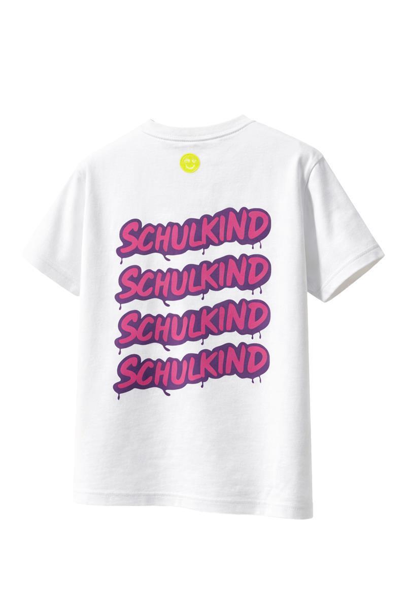 T-shirt Schulkind Graffiti rose – vue produit 2
