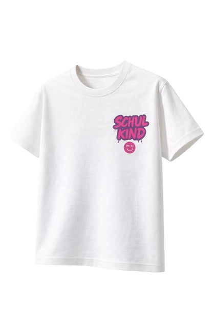 T-shirt Schulkind Graffiti rose – vue produit 1