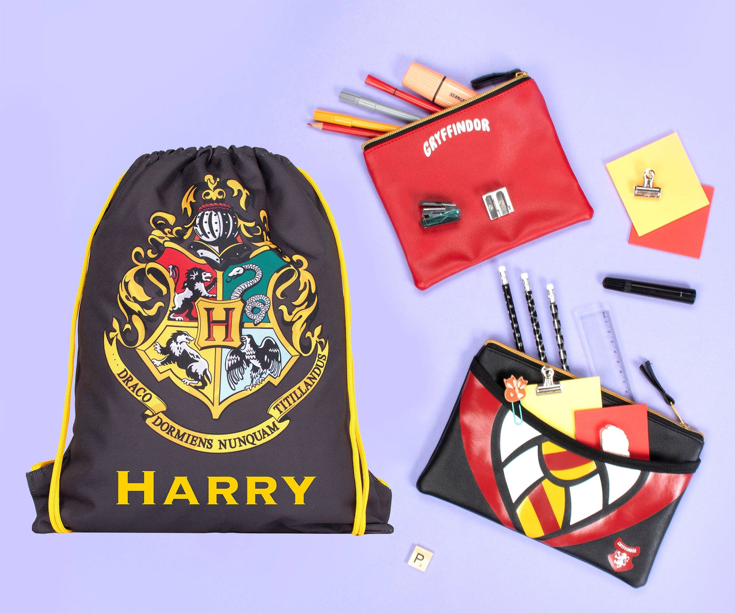 Harry Potter noir Sac à cordon for enfant