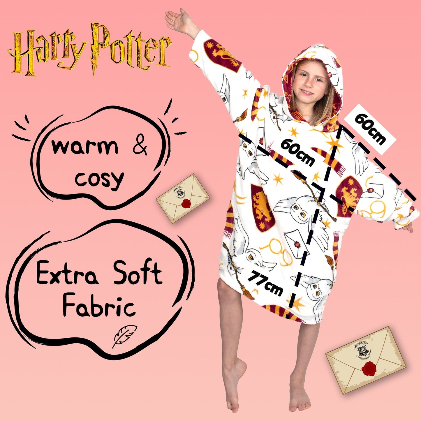 Harry Potter Oversized Sweat à capuche Couverture