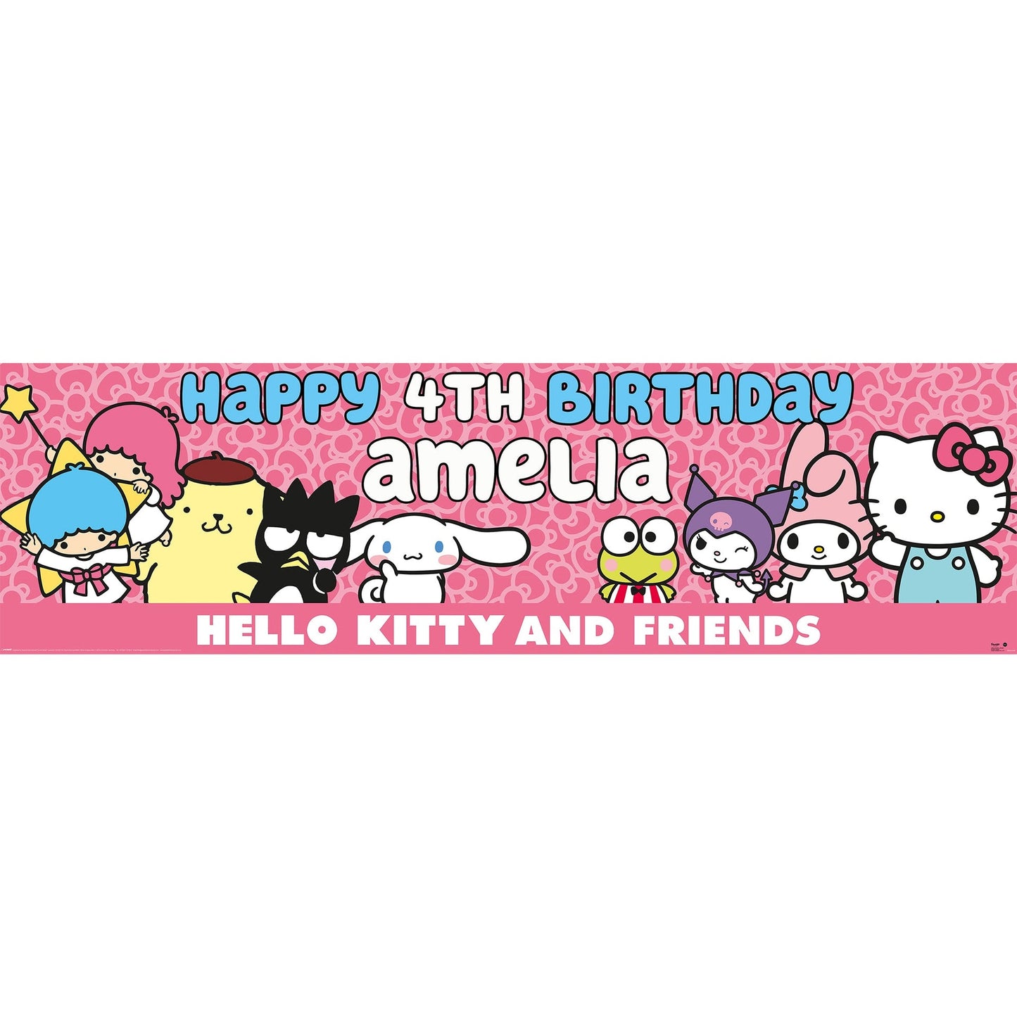 Hello Kitty Birthday Banner