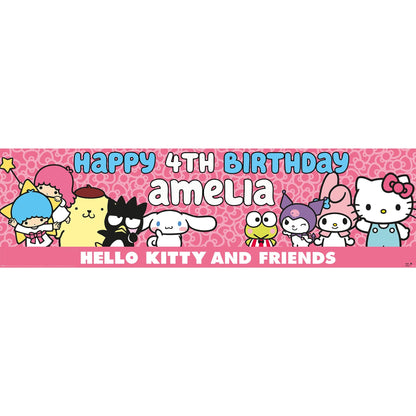 Hello Kitty Birthday Banner
