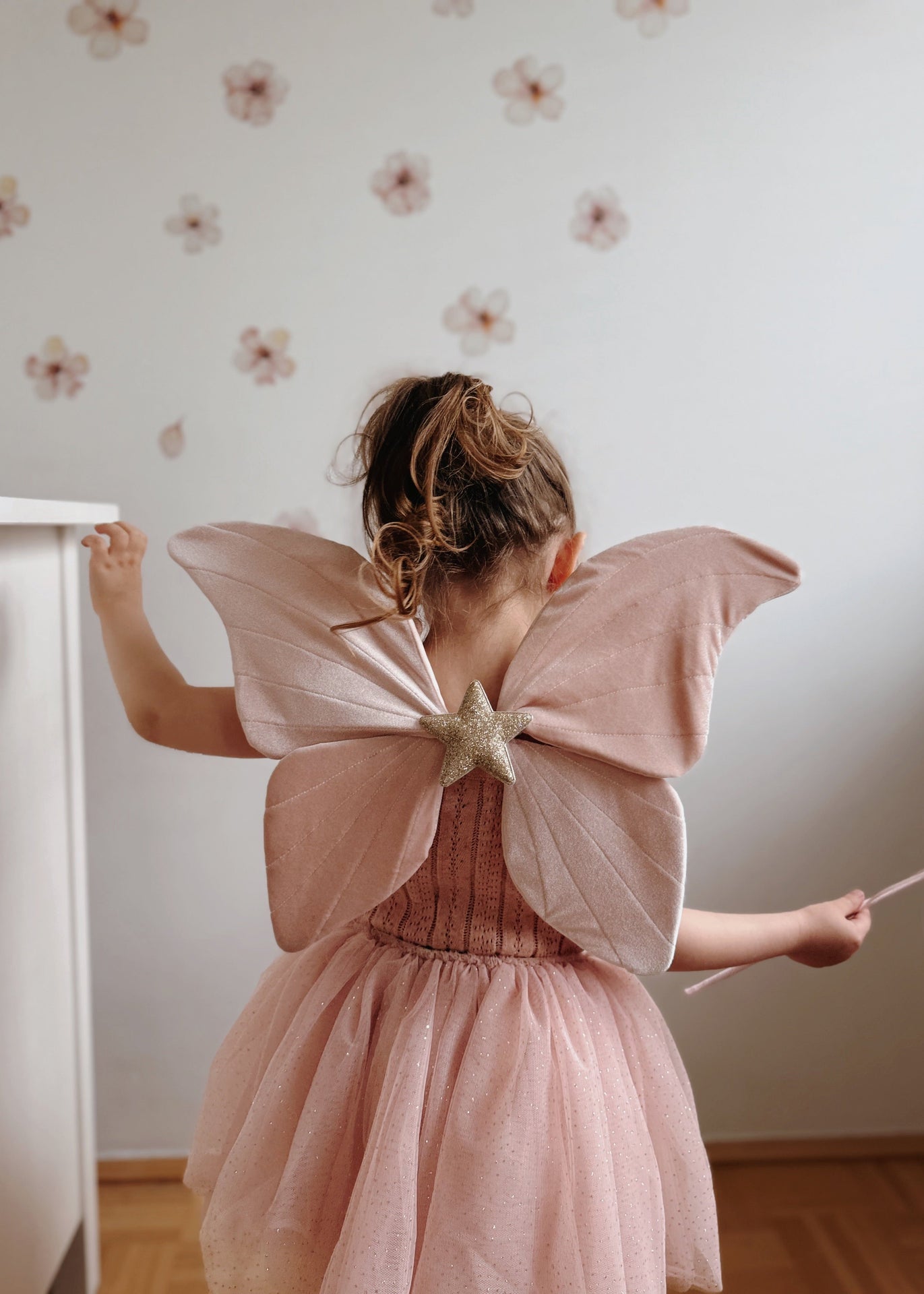 Kinderkostüm Der Rosa Schmetterling