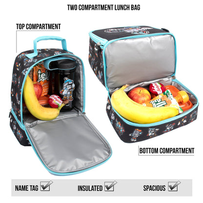 Sac repas à deux compartiments – Little Gamers