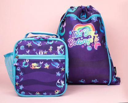 Sac repas – violet sirènes