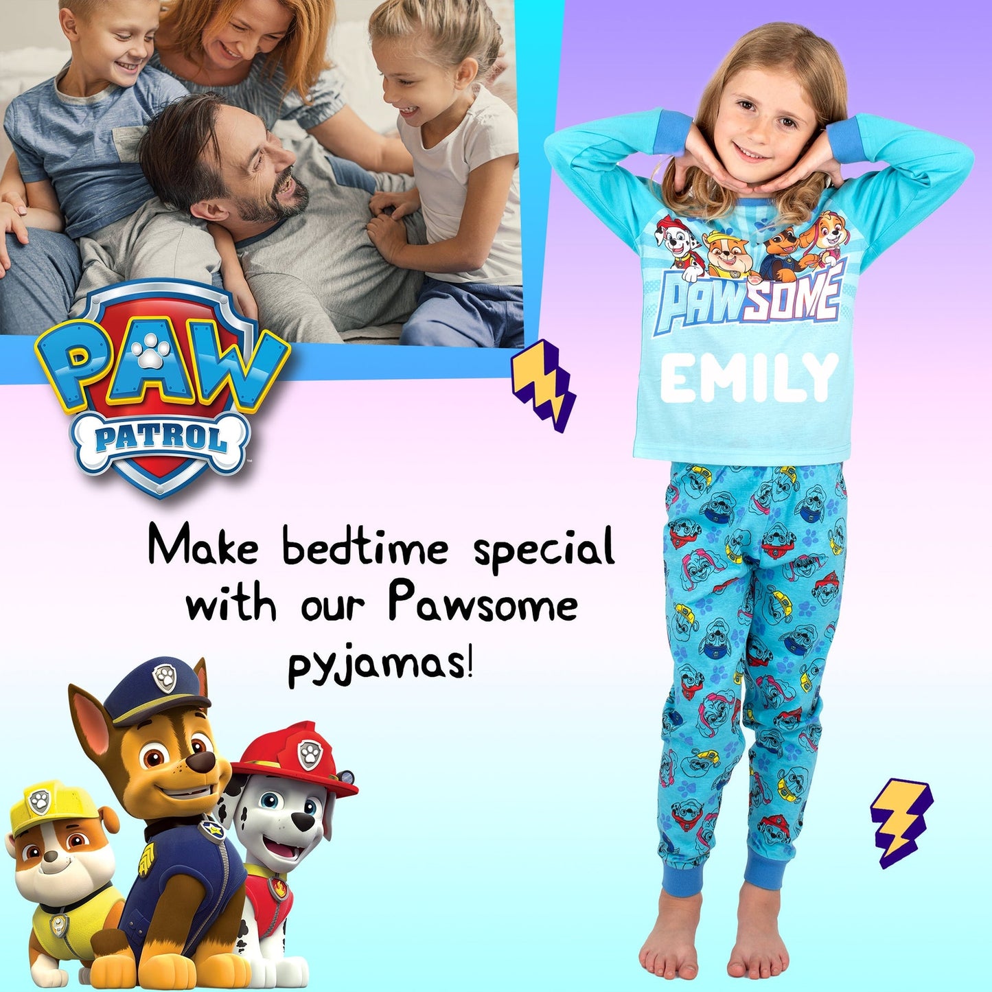 Pat’ Patrouille Pyjama- bleu