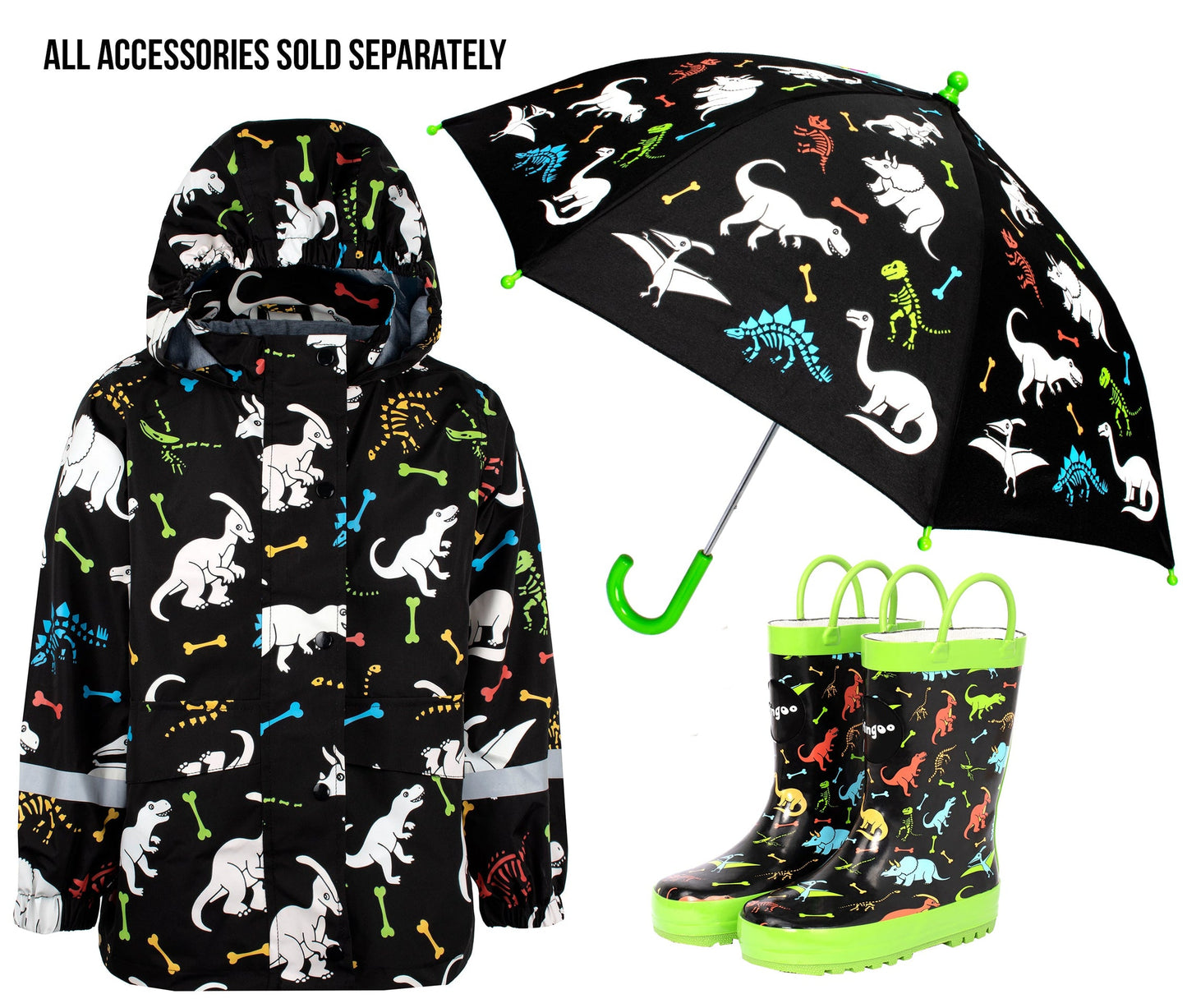 Rain Boots – dinosaure Bones