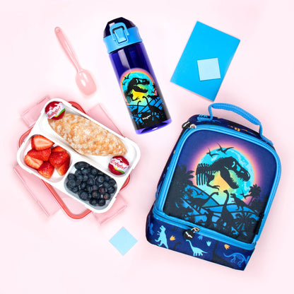Flip Top Gourde 600ml – dinosaure Moon