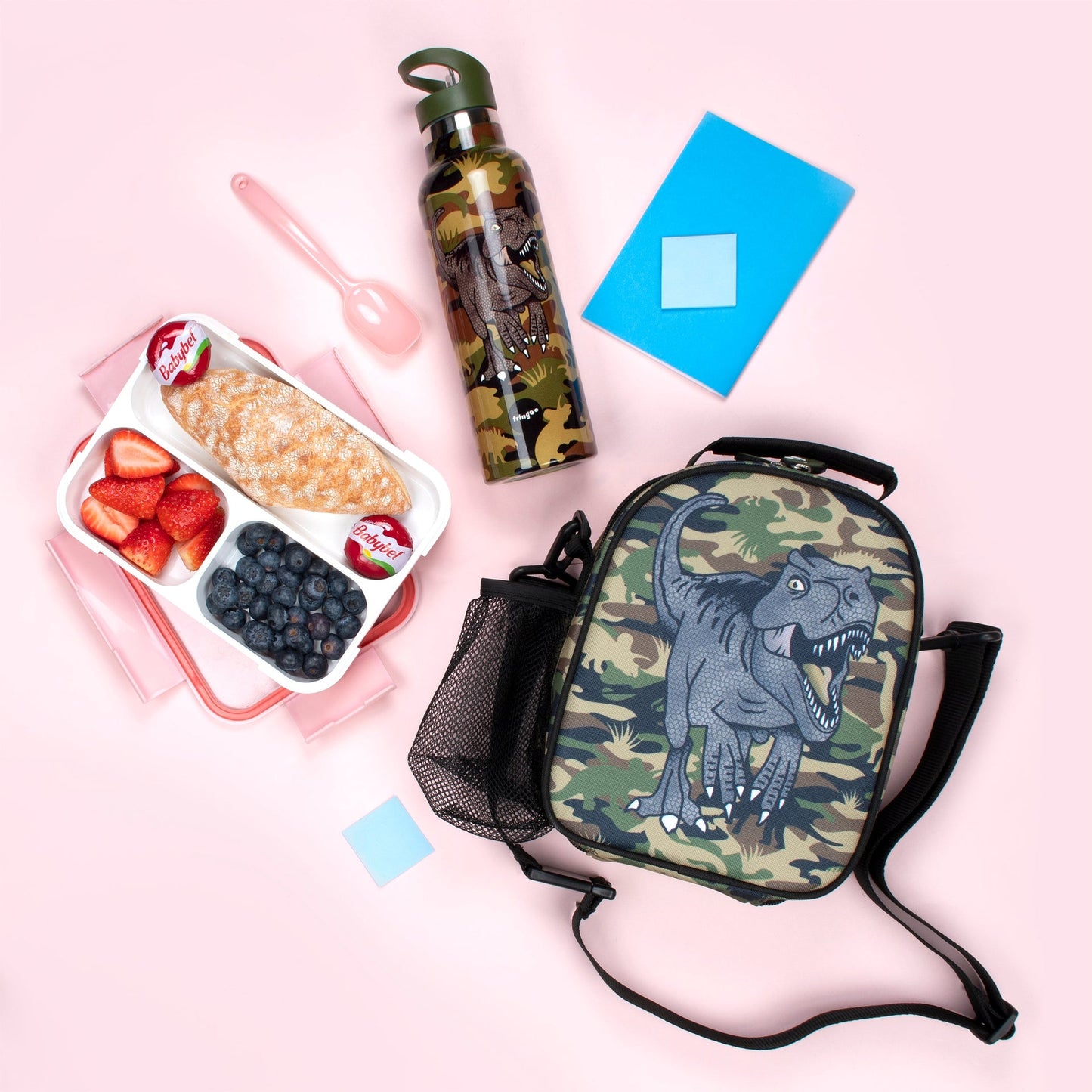 Sac repas – Camouflage dinosaure