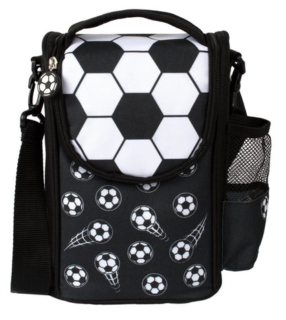 Strap Sacs repas – football noir