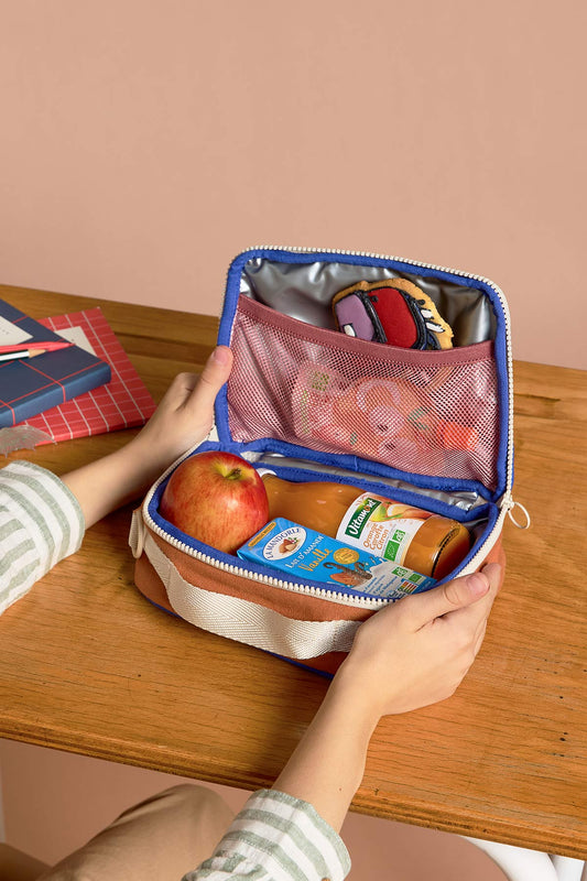 Lunchbag Kind Elsa Tricolore Rosé Rouge