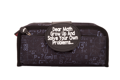 Silicone Patch Dear Math Trousse scolaire