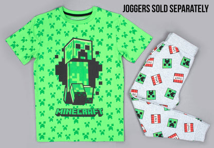 Minecraft Creeper T Shirt – vert