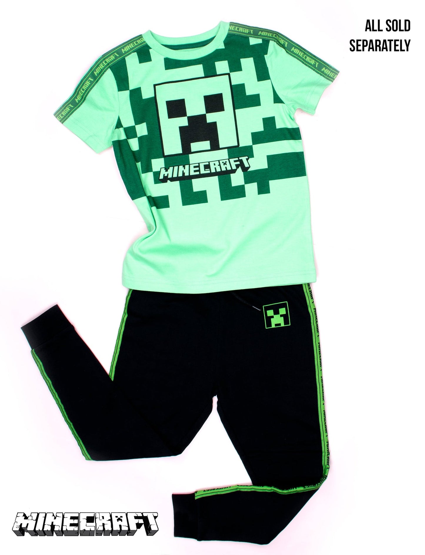 Minecraft Creeper T Shirt – vert