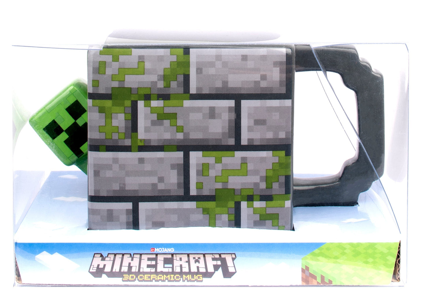 Minecraft Ceramic Mug 650 ml – gris