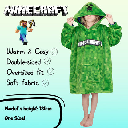 Minecraft Oversized Sweat à capuche Couverture