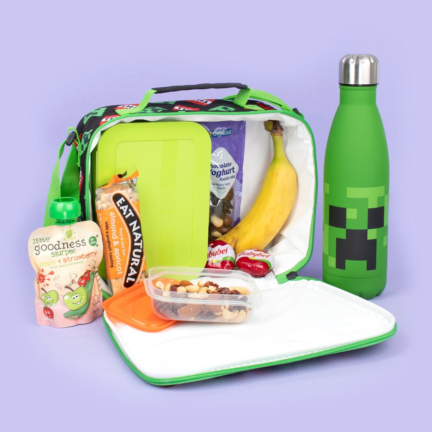 Minecraft Sac repas – TNT/Creeper