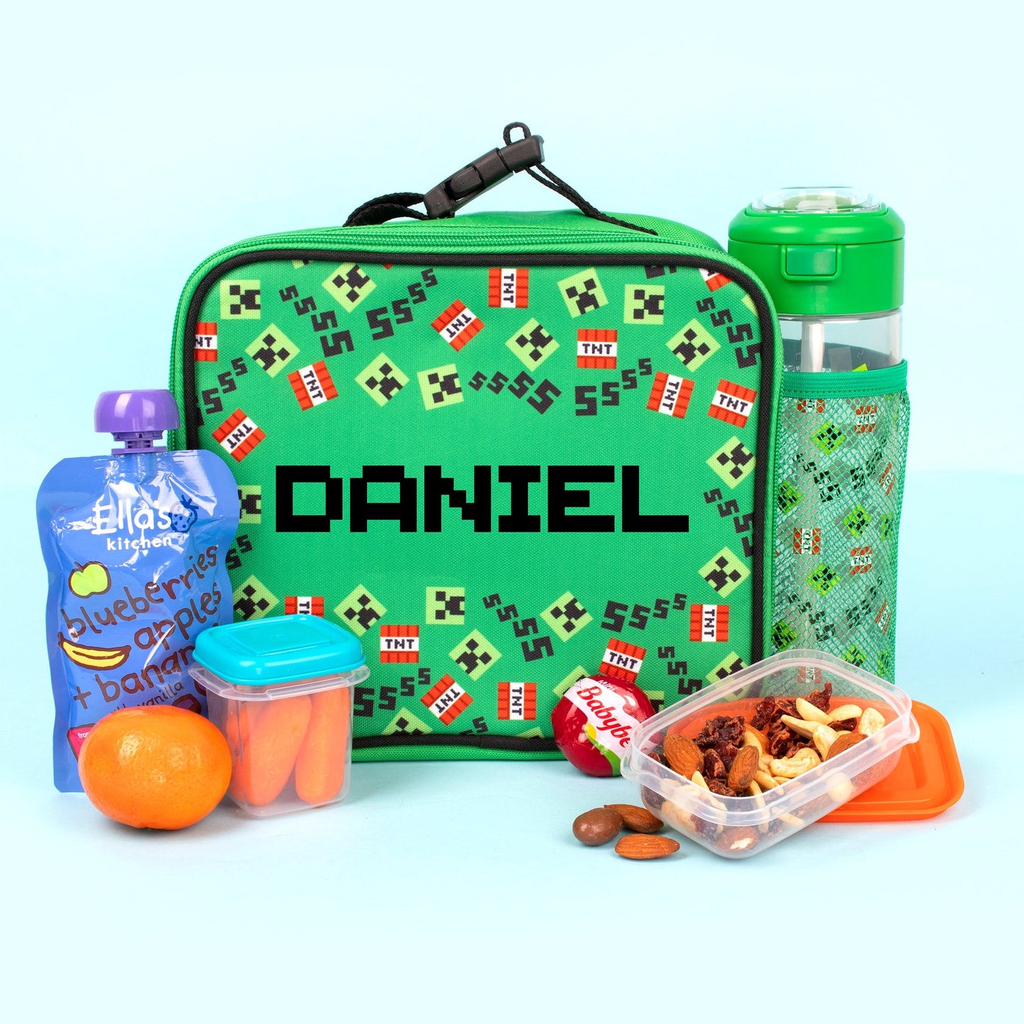 Minecraft Sac repas with Pocket – vert