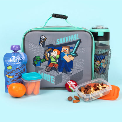 Minecraft Sac repas with Mesh Pocket – Steve & Alex