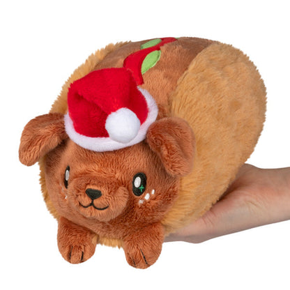 Peluche Mini Squishable – Teckel Hot-Dog Festif