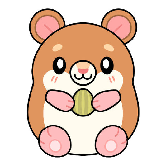 Mini Peluche Squishable – Hamster