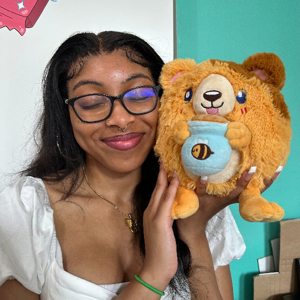 Peluche Mini Squishable – Ours Miel