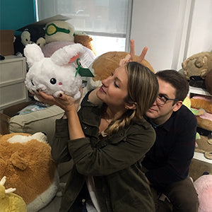 Mini Squishable Kuscheltier – Flauschiger Hase