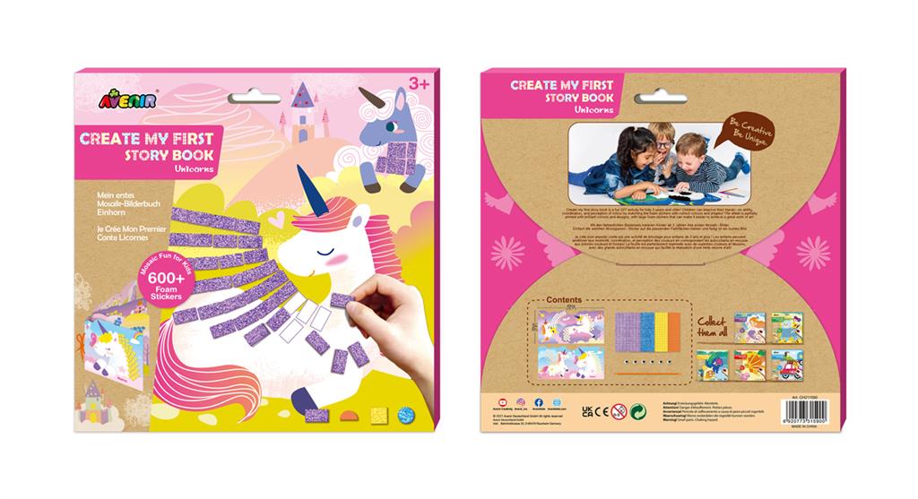 Mosaïque Junior - Je Crée Mon Premier Conte - Licornes – vue produit 13