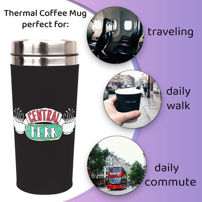 Friends Travel Mug – noir