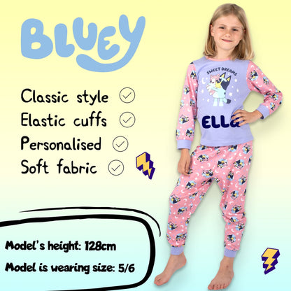 Bluey Pyjama-violet