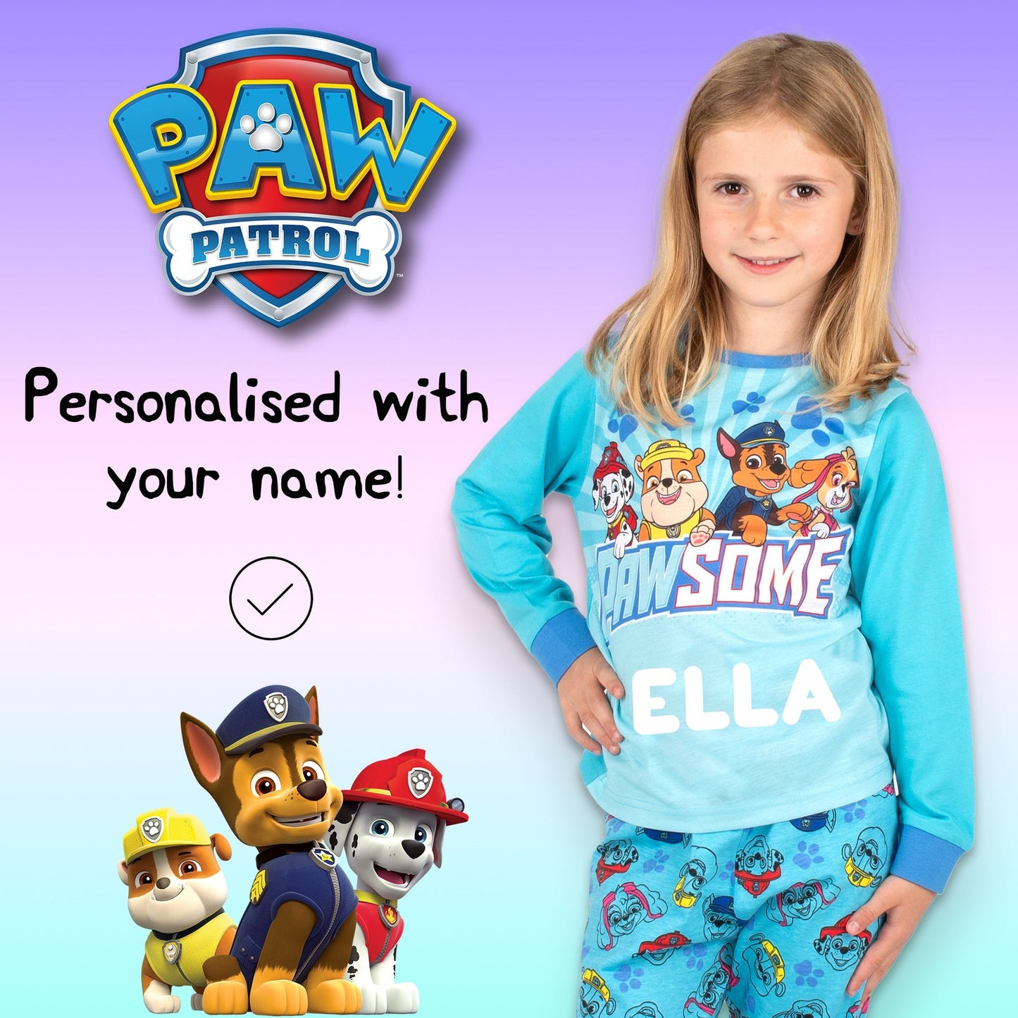 Pat’ Patrouille Pyjama- bleu